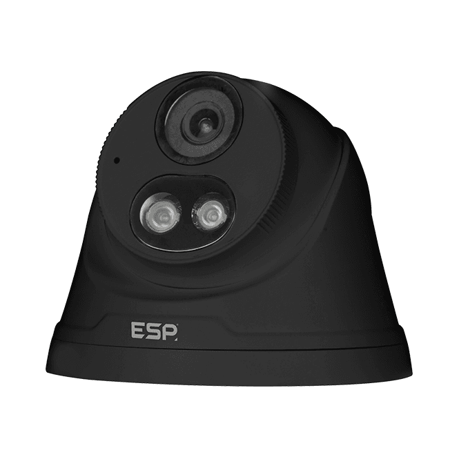 ESP RC228TB 2MP 2.8mm IP PoE Dome Camera in Black