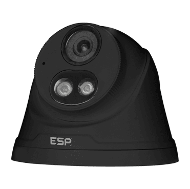 RC228TB 2MP 2.8mm IP PoE Dome Camera in Black