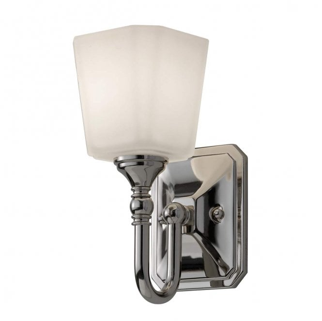 Feiss FE-CONCORD1-BATH Concord IP44 1 Light Wall Light in a Polished Chrome Finish