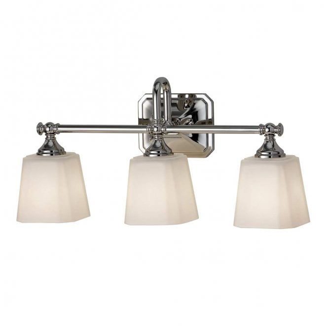 Feiss FE-CONCORD3-BATH Concord IP44 3 Light Wall Light in a Polished Chrome Finish