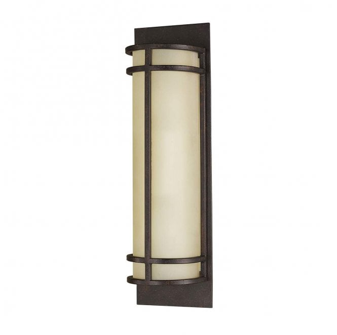 Feiss FE-FUSION2 Fusion 2 Light Wall Light in a Grecian Bronze Finish