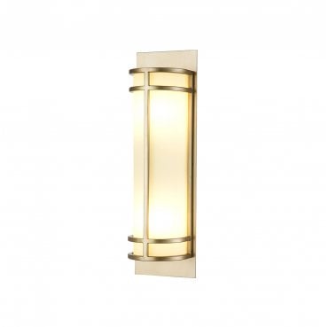 FE-FUSION2-PNBR Fusion 2 Light Wall Light in a Painted Natural Brass Finish