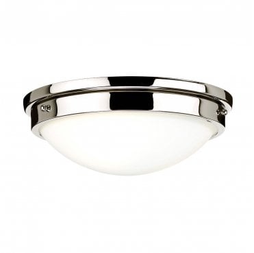 FE-GRAVITY-F-PN Gravity 2 Light Flush Light in a Polished Nickel Finish