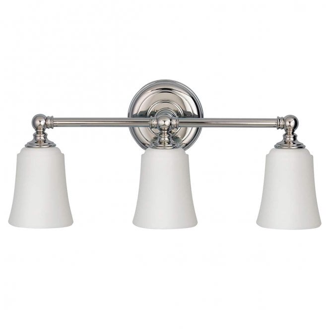 Feiss FE-HUGOLAKE3BATH Huguenot Lake IP44 3 Light Wall Light in a Polished Chrome Finish