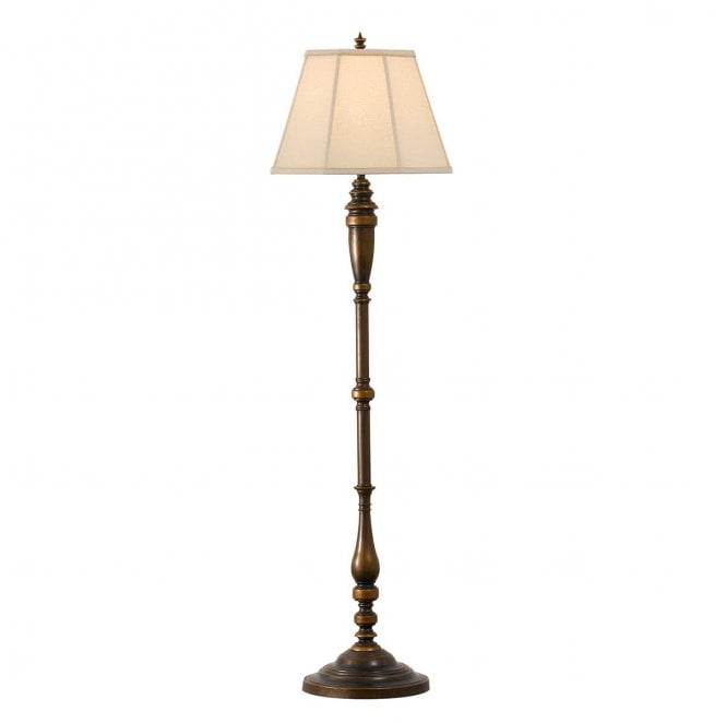 Feiss FE-LINCOLNDALE-FL Lincolndale 1 Light Floor Lamp in an Astral Bronze Finish