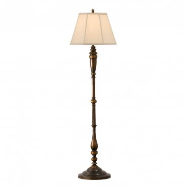 FE-LINCOLNDALE-FL Lincolndale 1 Light Floor Lamp in an Astral Bronze Finish