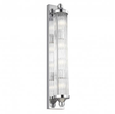 FE-PAULSON-W4 Paulson IP44 4 Light Bar Light in a Chrome Finish