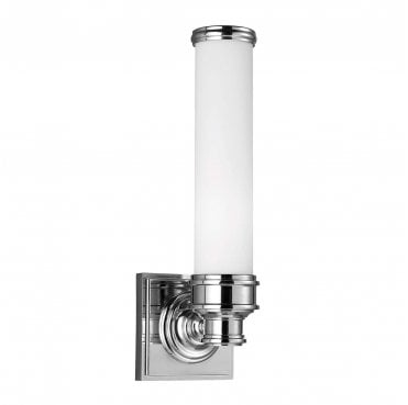 FE-PAYNE1-BATH Payne IP44 1 Light Wall Light in a Polished Chrome Finish