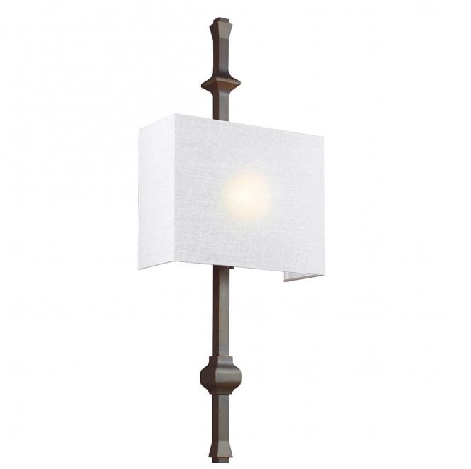 Feiss FE-TEVA1-ANBZ Teva 1 Light Wall Light in an Antique Bronze Finish