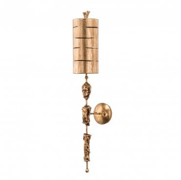 FB-FRAGMENT-G1 Fragment 1 Light Wall Light in an Aged Gold Finish