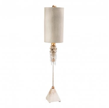 FB-MADISON-TL Madison 1 Light Table Lamp in a Putty Patina and Gold Leaf Finish