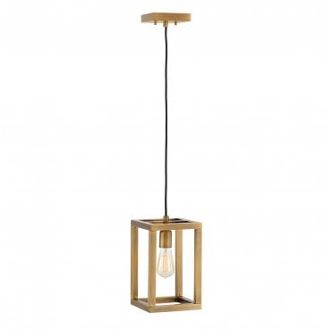 QN-ENSEMBLE1P-BB Ensemble 1 Light Pendant in a Brushed Bronze Finish