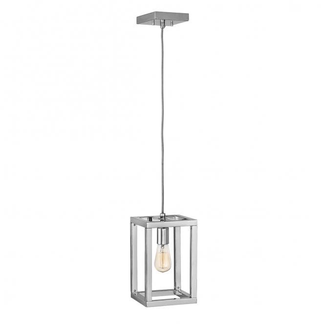 Hinkley/ Fredrick Ramond QN-ENSEMBLE1P-PN Ensemble 1 Light Pendant in a Polished Nickel Finish