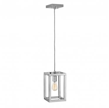 QN-ENSEMBLE1P-PN Ensemble 1 Light Pendant in a Polished Nickel Finish