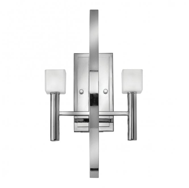 Hinkley/ Fredrick Ramond QN-MONDO2 Mondo 2 Light Wall Light in a Polished Chrome Finish