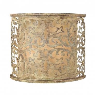 HK-CARABEL2 Carabel 2 Light Wall Light in a Brushed Champagne Finish