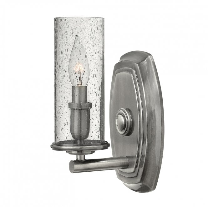 Hinkley HK-DAKOTA1 Dakota 1 Light Wall Light in a Polished Nickel Finish