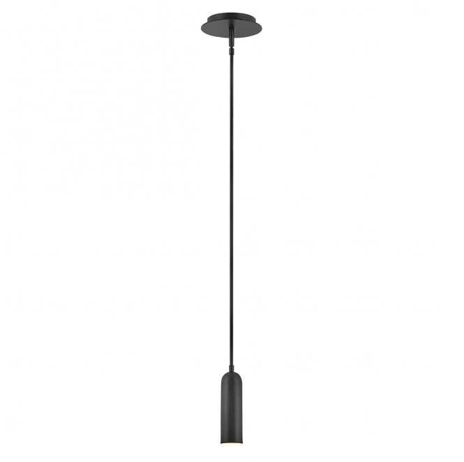 Hinkley HK-DAX-MP-BK Dax LED Mini Pendant in a Black Finish