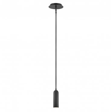 HK-DAX-MP-BK Dax LED Mini Pendant in a Black Finish