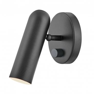 HK-DAX1-BK Dax LED Wall Light in a Black Finish