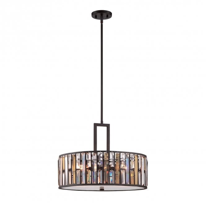 Hinkley HK-GEMMA-P-C-VBZ Gemma 3 Light Pendant in a Vintage Bronze Finish
