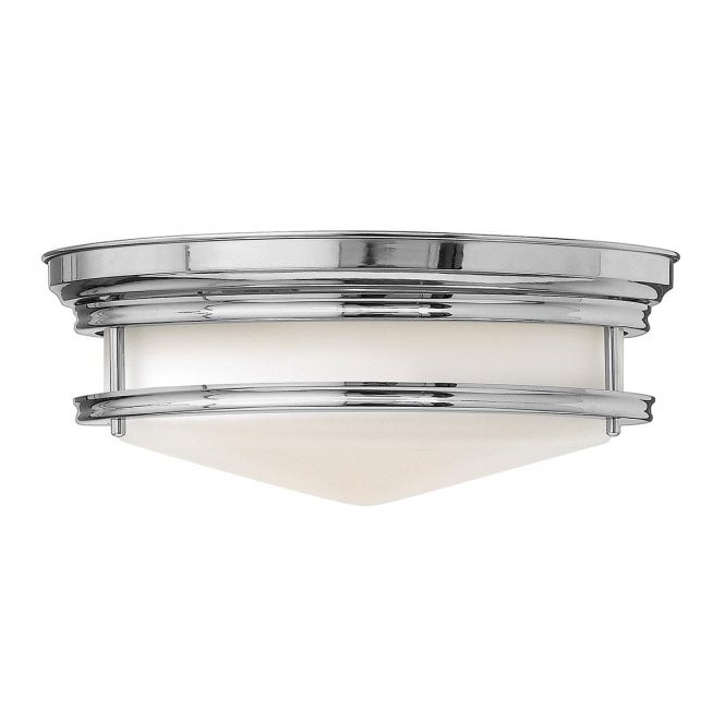 Hinkley HK-HADLEY-F-CM Hadley 3 Light Flush Light in a Chrome Finish