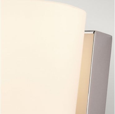 Hinkley HK-LANZA1-BATH Lanza Outdoor IP44 1 Light Wall Light in a Polished Chrome Finish