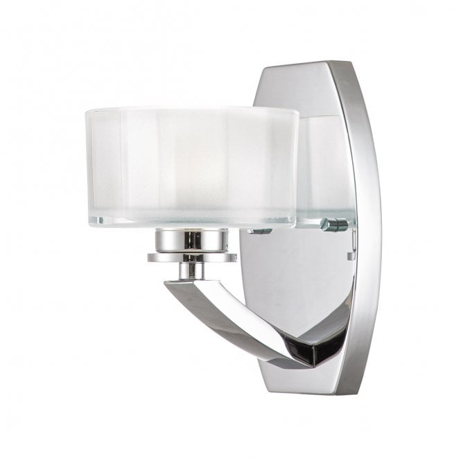 Hinkley HK-MERIDIAN1-BATH-PC Meridian IP44 1 Light Wall Light in a Polished Chrome Finish