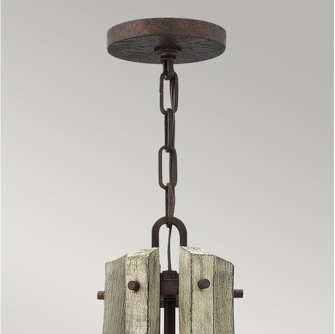 Hinkley HK-MIDDLEFIELD6 Middlefield 6 Light Chandelier in an Iron Rust Finish