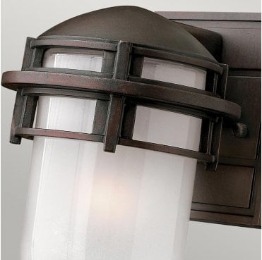 HK-REEF-MINI-VZ Reef Mini Outdoor IP44 1 Light Lantern in a Victorian Bronze Finish