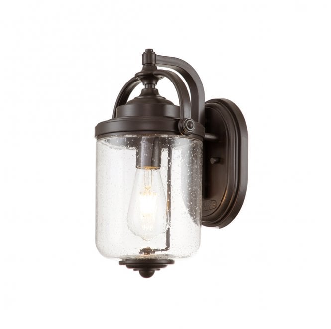 Hinkley HK-WILLOUGHBY-S-OZ Willoughby Outdoor IP44 1 Light Wall Lantern in an Oil Rubbed Bronze Finish