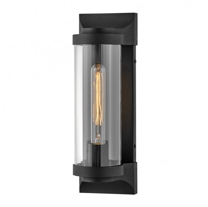 Hinkley QN-PEARSON-M-TK Pearson Outdoor IP44 1 Light Medium Wall Lantern in a Textured Black Finish