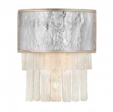 QN-REVERIE2-CPG Reverie 2 Light Wall Light in a Champagne Gold Finish