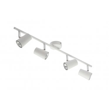 INL-31723-WHT Harvey 4 Light Bar Spotlight in a White Finish