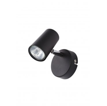 INL-31775-BLK Harvey 1 Light Ceiling Spotlight in a Black Finish