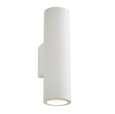 INL-37225 Carmona Up Down Wall Light in a White Finish