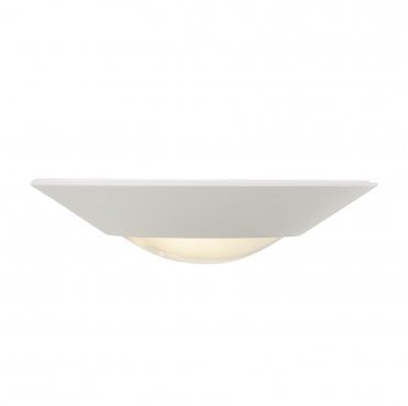 INL-38609 Telde Wall Uplighter in a White Finish