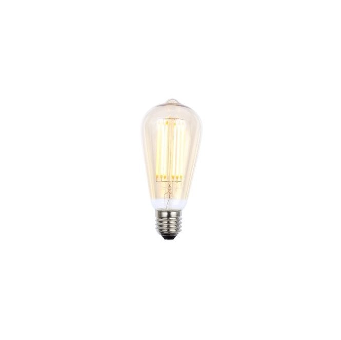 Inlight INL-ST64-LED-ES-TNT ST64 6w ES LED 2700k (Warm White) Dimmable Vintage Tinted Filament Lamp