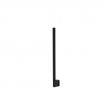 38890 Yalte IP54 8w LED 60cm Linear Wall Light in 4000k (Cool White) in a Black Finsh