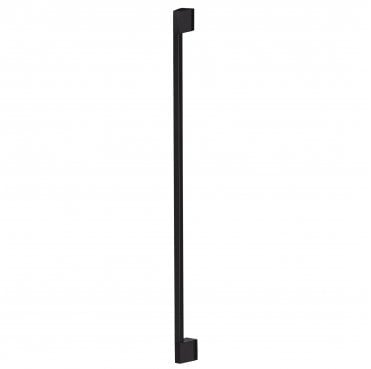 45873 Yalte IP54 12W LED 120CM CCT Linear Wall Light in a Black Finish