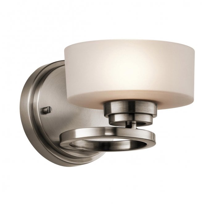 Kichler KL-ALEEKA1 Aleeka 1 Light Wall Light in a Classic Pewter Finish