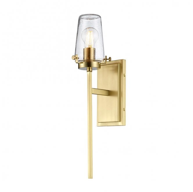 Kichler KL-ALTON1-BATH-BB Alton IP44 1 Light Wall Light in a Brushed Brass Finish