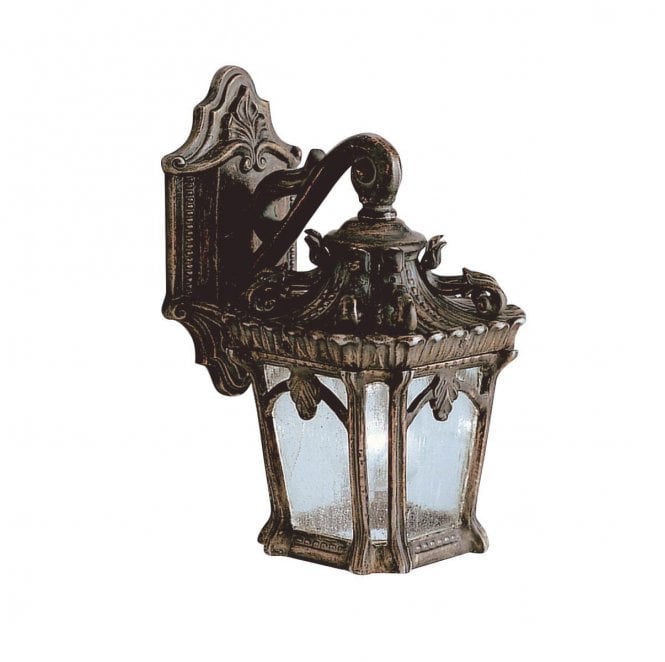 Kichler KL-TOURNAI2-S Tournai Outdoor IP44 1 Light Small Wall Lantern in a Londonderry Finish