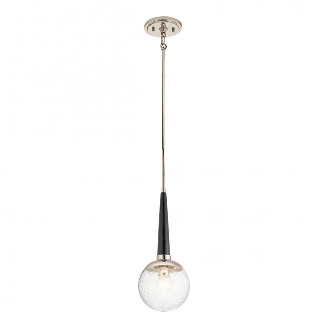 Kichler QN-MARILYN-MP Marilyn 1 Light Pendant in a Polished Nickel Finish