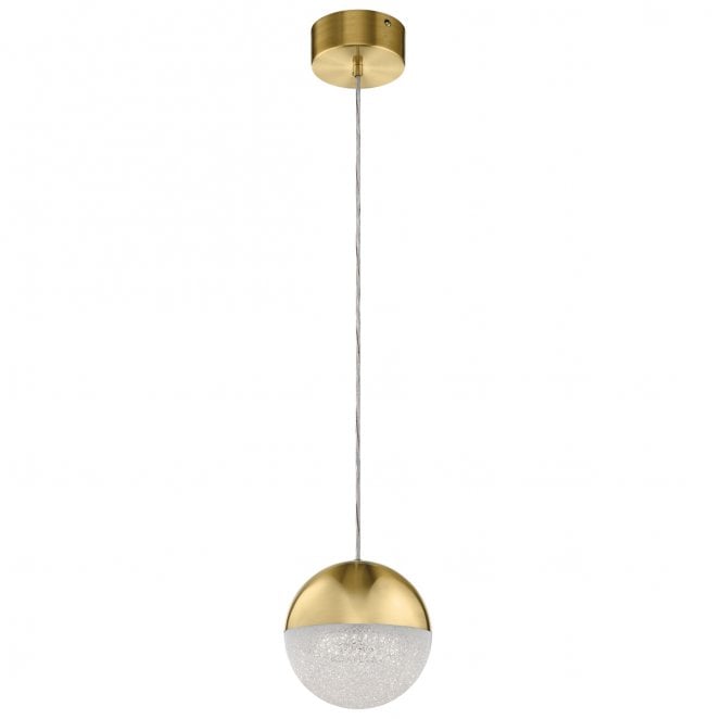 Kichler QN-MOONLIT-P-CG Moonlit LED Mini Pendant in a Champagne Gold Finish