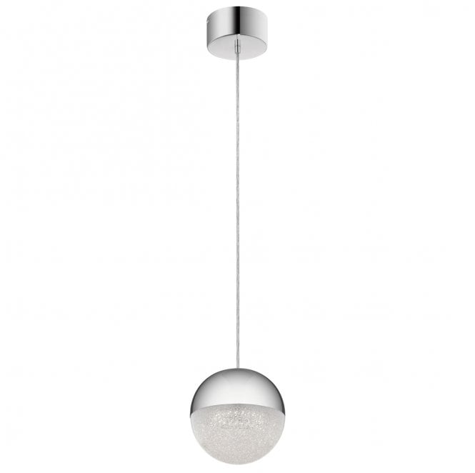 Kichler QN-MOONLIT-P-PC Moonlit LED Mini Pendant in a Polished Chrome Finish