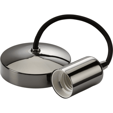 8270BN 6" Contemporary Pendant Set in a Black Nickel Finish