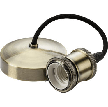 8271AB 6" Vintage Pendant Set in an Antique Brass Finish