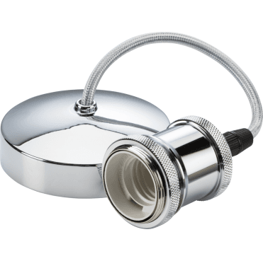 8271PC 6" Vintage Pendant Set in a Polished Chrome Finish