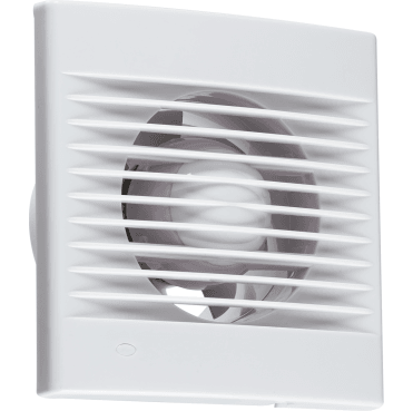 EX001T 4"/100mm Extractor Fan with Timer in White